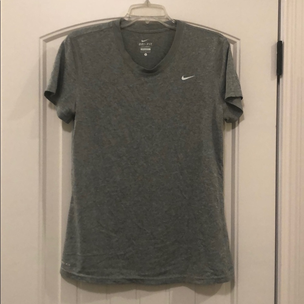 Nike Grey Dri-Fit Workout T Shirt